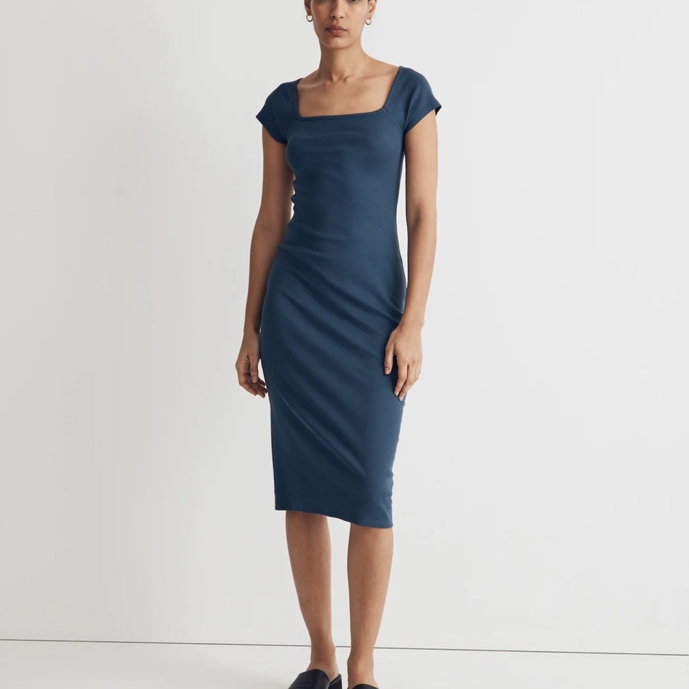 Madewell | Brightside Bodycon Midi Dress